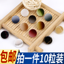 Color resin shirt button button with shirt clothesgarment decorative button button accessories