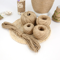 Hemp rope Rope Tied rope Twine thickness Photo wall decoration Bottle tag diy hand woven material