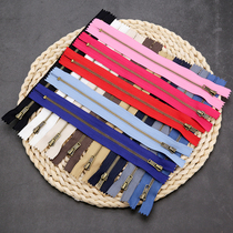 Jean zipper 3 zipper package clothes accessories white black pants metal zipper accessories