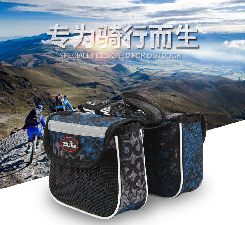 Sacoche pour vélo mixte ZOLI - Ref 2211636 Image 7