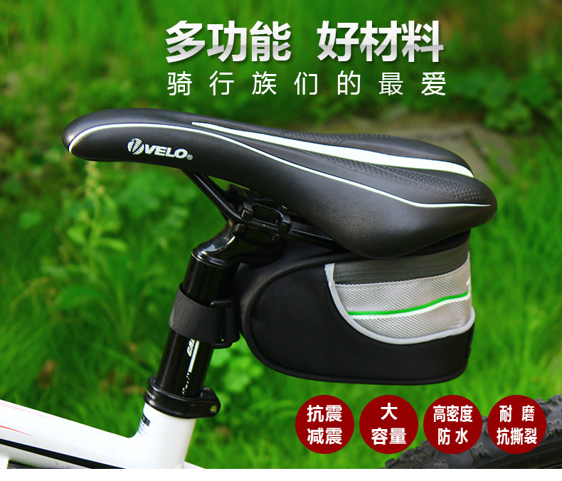 Sacoche pour vélo mixte ZOLI - Ref 2211795 Image 9