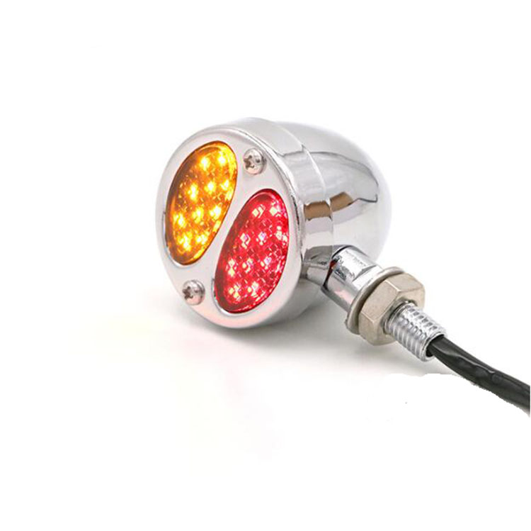 Phụ kiện xe máy Harley Cruise Prince xe hợp kim nhôm retro bật tín hiệu rẽ đèn lệnh điều chỉnh ánh sáng - Đèn xe máy den led xe may