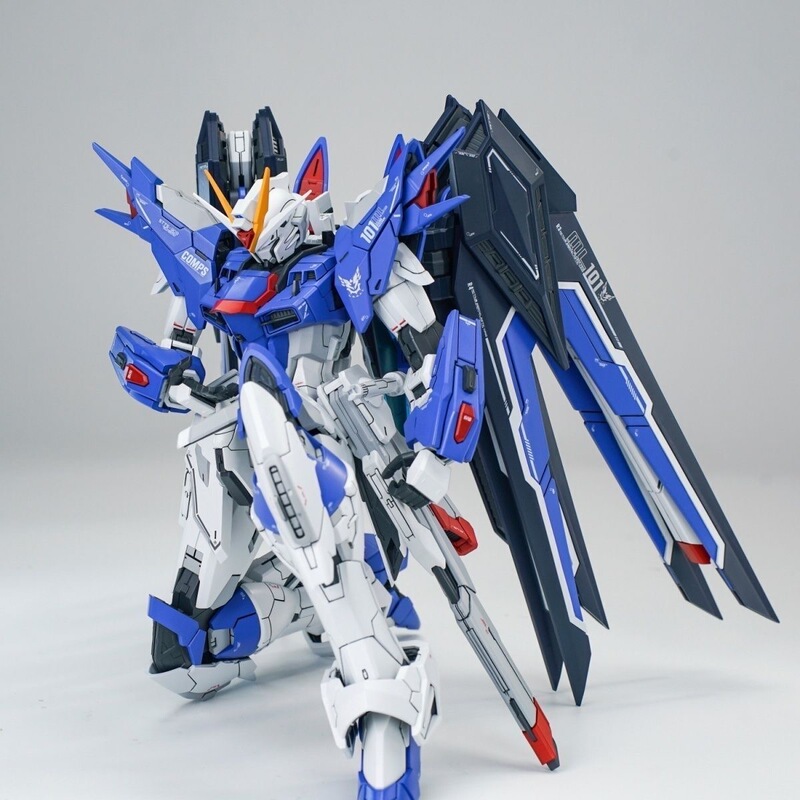 In-Stock Shenma Model Azure Knight Ascension Freedom 1/100 Assembly Model Guochuang Model Figure