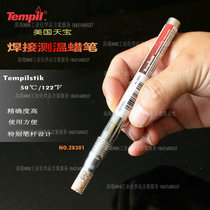 American Tianbao Tempil Tempilstik50 ° C degree 38 40 40 degrees 43 43 degree 48-degree welding thermometric wax pen
