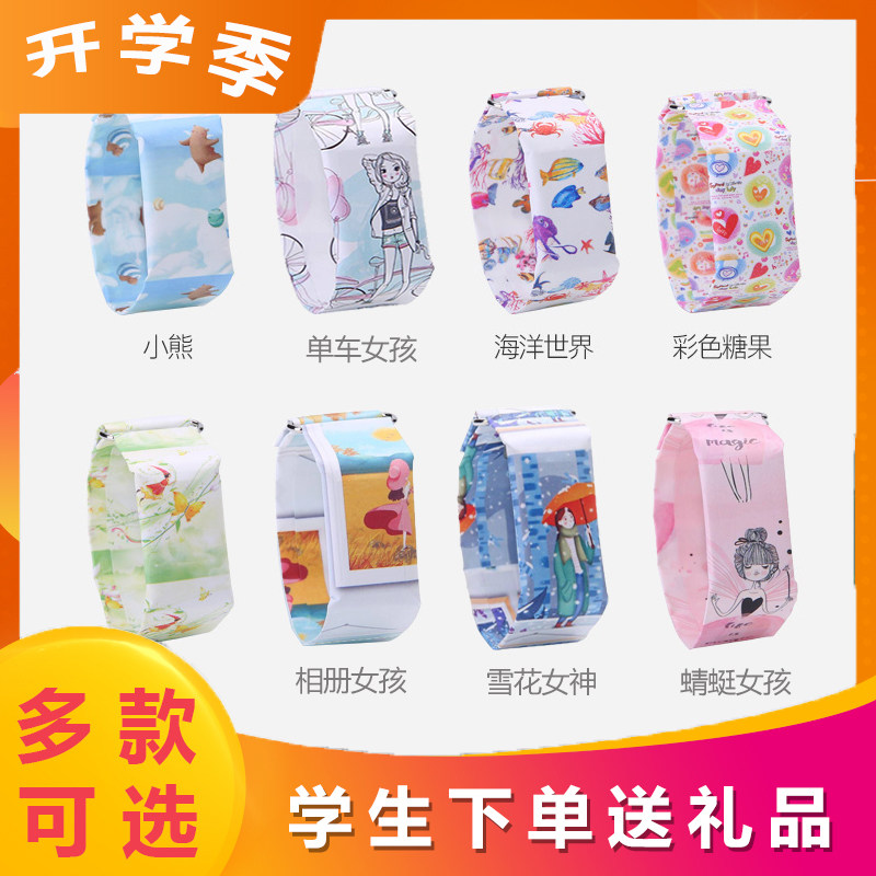 Black tech Germany papr watch new type of smart paper hand watch shake-up new concept student male and female waterproof hand ring