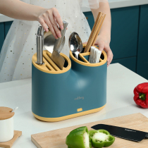Knife holder chopsticks tube integrated kitchen countertop supplies knives kitchen knives storage rack tableware can drain knife holder