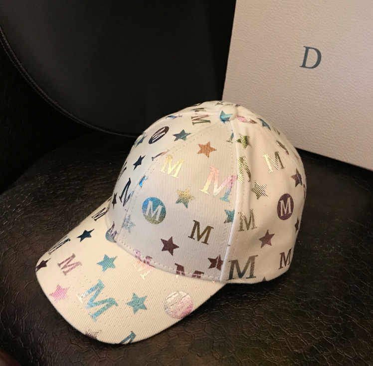 New Japanese graffiti letter baseball cap for women, versatile for both men and women, curved brim sun hat, casual and fashionable baseball cap detail image 12