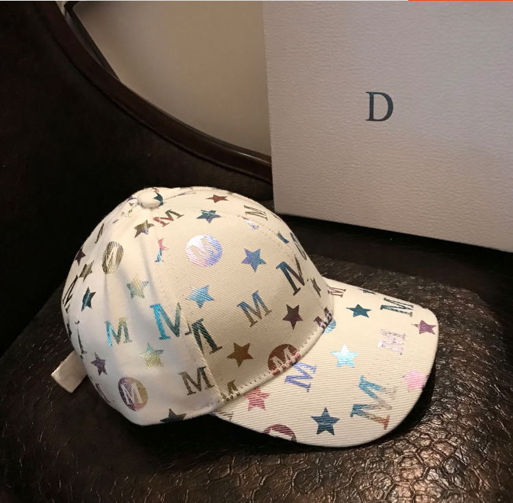 New Japanese graffiti letter baseball cap for women, versatile for both men and women, curved brim sun hat, casual and fashionable baseball cap detail image 11