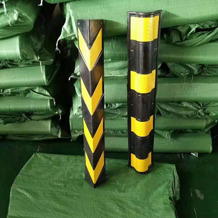 Rubber Protective Wall Angle Right Angle Corner Guard Garage Rangling Reflective Guard Corner
