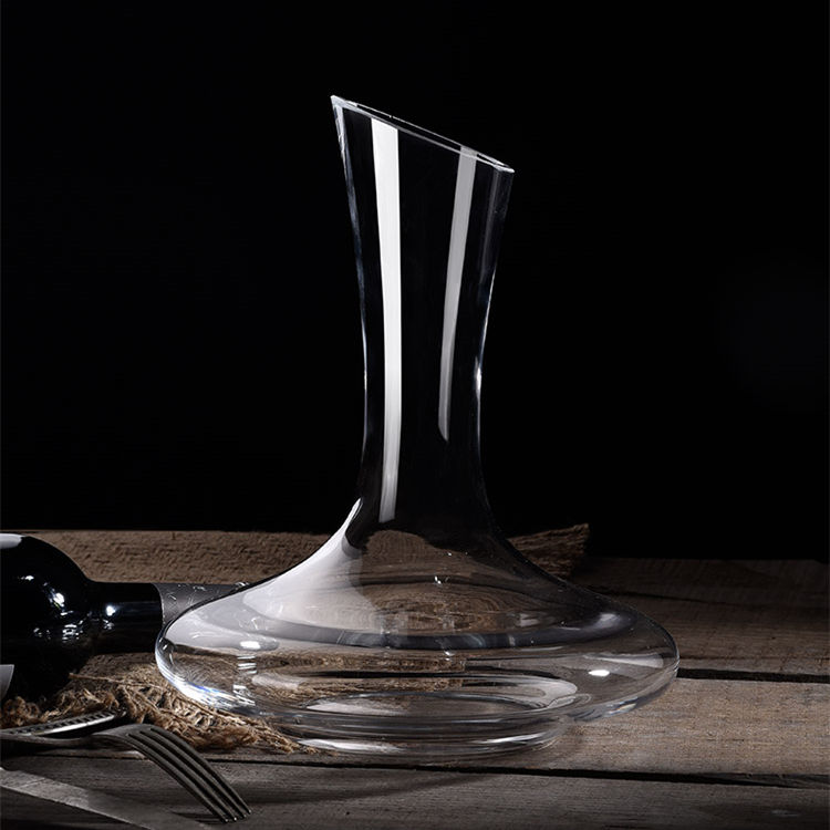 Rượu pha lê không chì màu đỏ decanter nhà rượu vang tỉnh táo bình rượu lớn bụng rượu vang đỏ rượu vang bình giá để rượu độc đáo