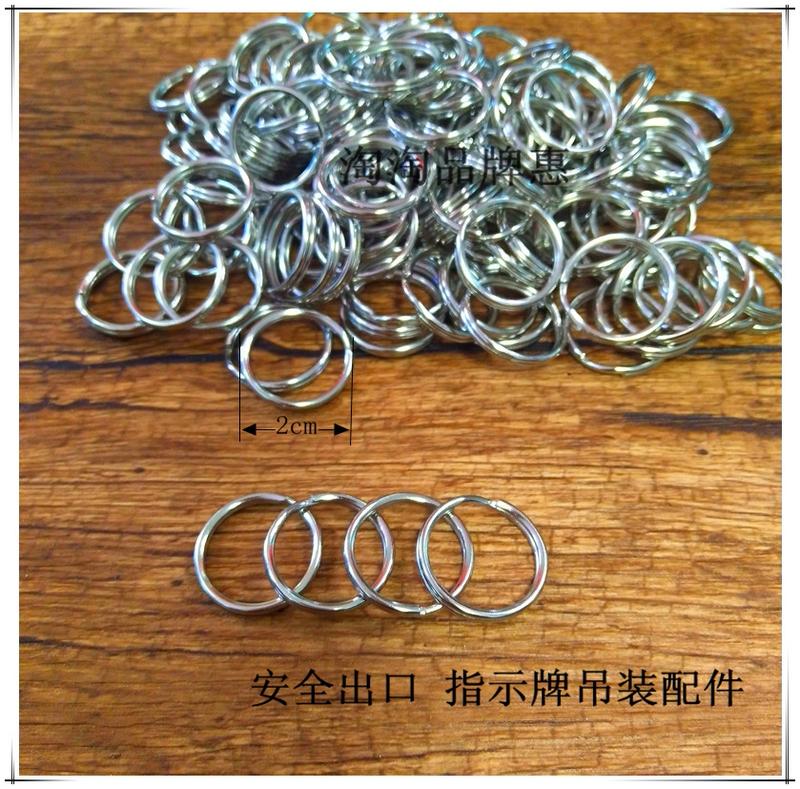 Workwear Emergency Light, Safety Exit, Signboard Lighting Fixture Hanging Accessories, Keychain Crystal Ring Surface-Mounted Hanging Ring