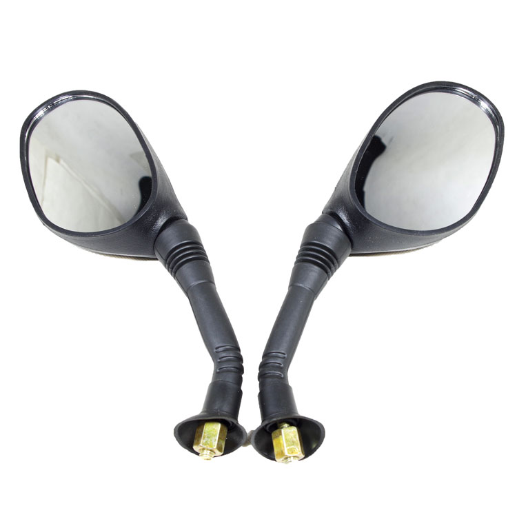 Xe đạp điện 125 gương chiếu hậu xe máy 8 mm lụa phổ đại bàng 祖祖 末 战 镜 - Xe máy lại gương kính chiếu hậu tròn classic