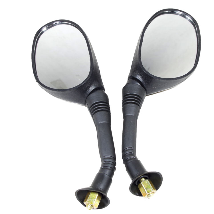 Xe đạp điện 125 gương chiếu hậu xe máy 8 mm lụa phổ đại bàng 祖祖 末 战 镜 - Xe máy lại gương kính chiếu hậu tròn classic