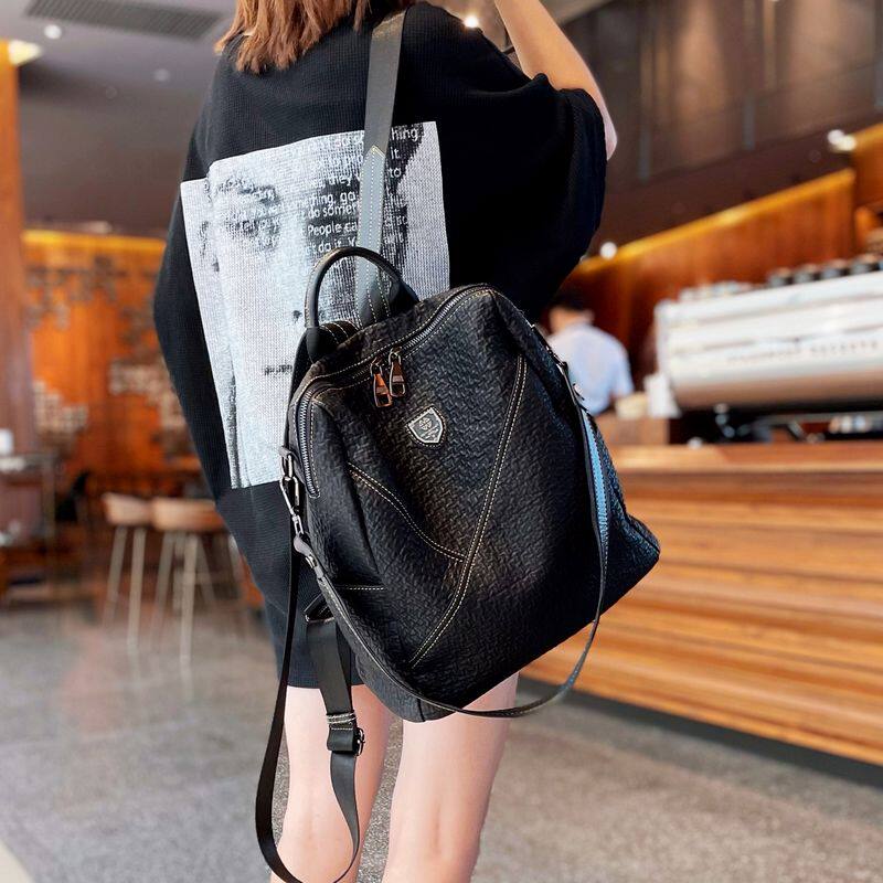 Real leather rear shoulder bag 2022 new 100 hitch fashion trend commuter travel inclined satchel bag lady
