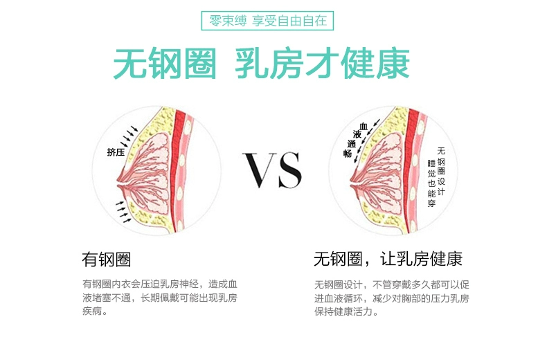 Áo ngực ngắn bra-t bra với một miếng đệm ngực một đầu dây mà không có vòng thép