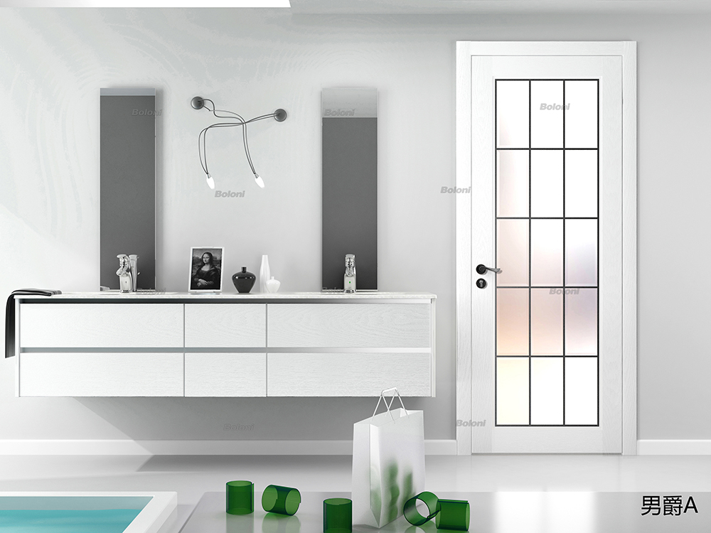 The barman's door leaf is