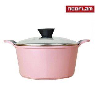 Korean original imported cooking pot with neoflam soup pot double handle stockpot 24cm
