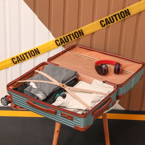 Вместительный и большой ретро чемодан подходит для мужчин и женщин с молнией для путешествий