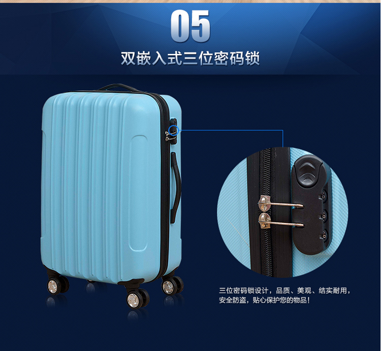 Vali thời trang nữ 20 inch mini xe đẩy trường hợp phiên bản Hàn Quốc 24 inch học sinh dễ thương vali 26 inch mật khẩu hộp nam vali