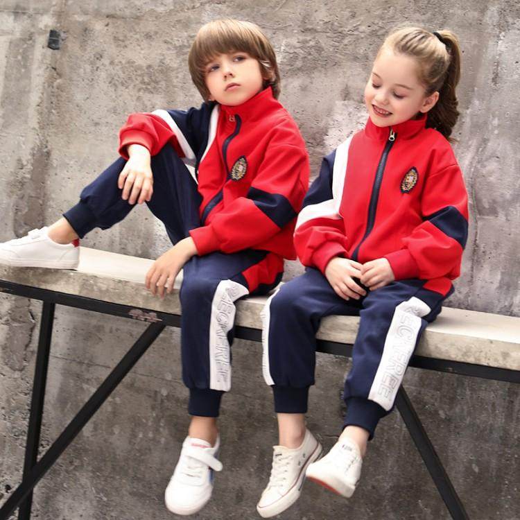 2022 new spring and autumn kindergarten uniforms primary school uniforms performance sportswear long sleeves