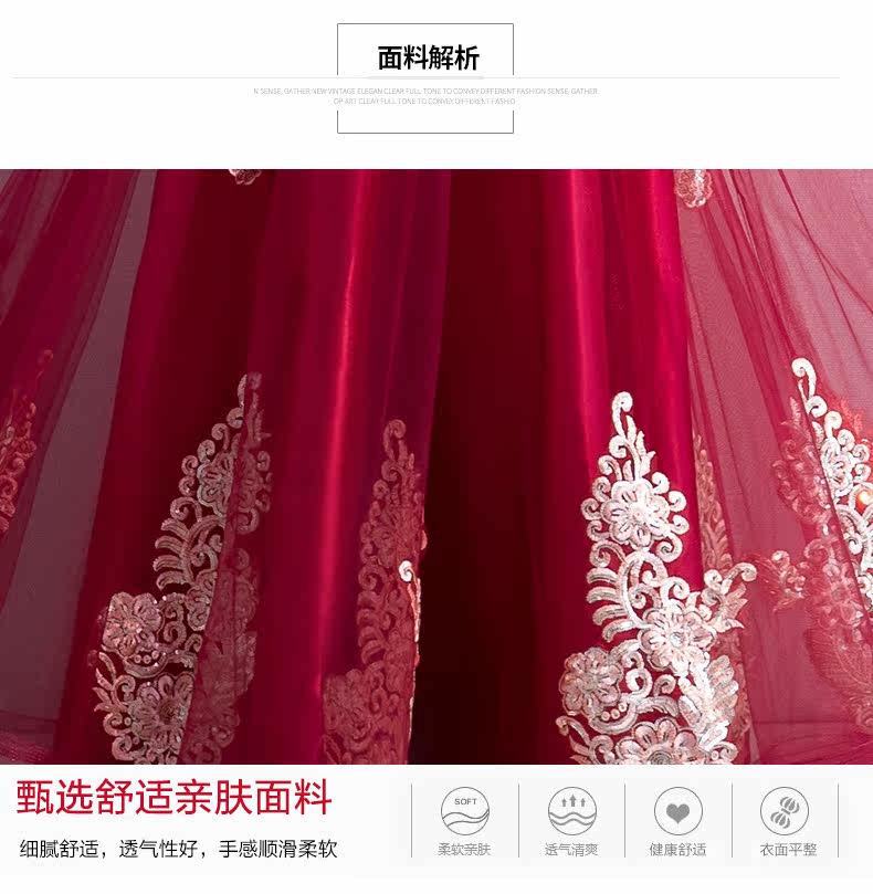 Robe de soirée      manchon de cloche - Ref 3210053 Image 14