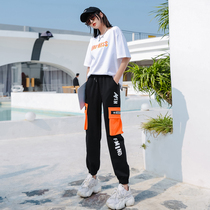 European Station Leisure Sports Suit Women Summer Major 2022 New Fried Street Tennis Red Work Pants Two Sets Fashion