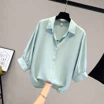 European Station White Snowy Shirts Womens Summer Big Code Loot 2022 New design Sensation Little Crowdblouse Ocean Gas Tide