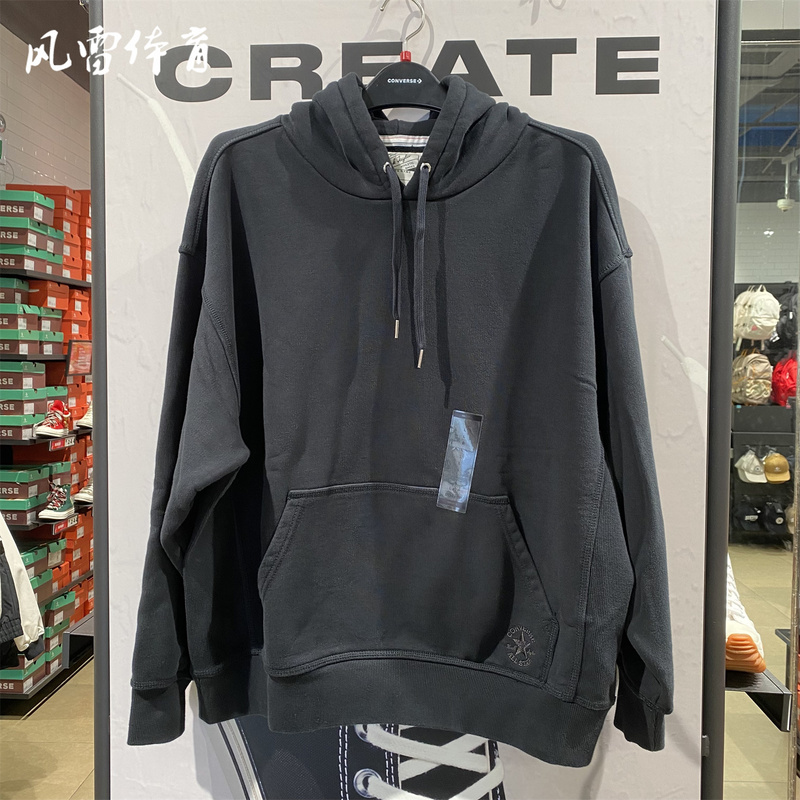 【Fenglei】Converse Converse Unisex Heavyweight Thickened Hooded Sports Pullover 10025917