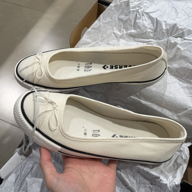 Converse Converse Summer Women's Casual Soft Ballet Shoes Slip-On A16210C Canvas Shoes A16211C