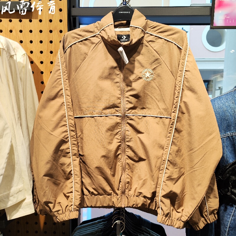 【Fenglei】Converse Retro Zipper Stand Collar Water-Repellent 10027664 Fabric Lightweight Jacket 10026708 【Fenglei】Converse Retro Zipper Stand Collar Water-Repellent 10027664 Fabric Lightweight Jacket 10026708
