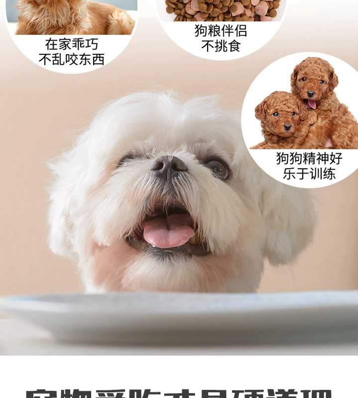 Pet Ham Xúc xích Dog Xúc xích Huấn luyện Phần thưởng Canxi Low Salt Dog Snack Spree Mèo và Chó General 500g - Đồ ăn vặt cho chó