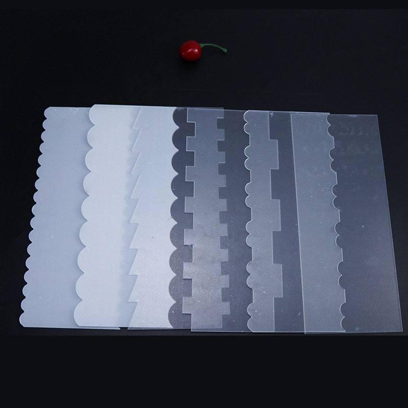 亞克力透明刮板6件套