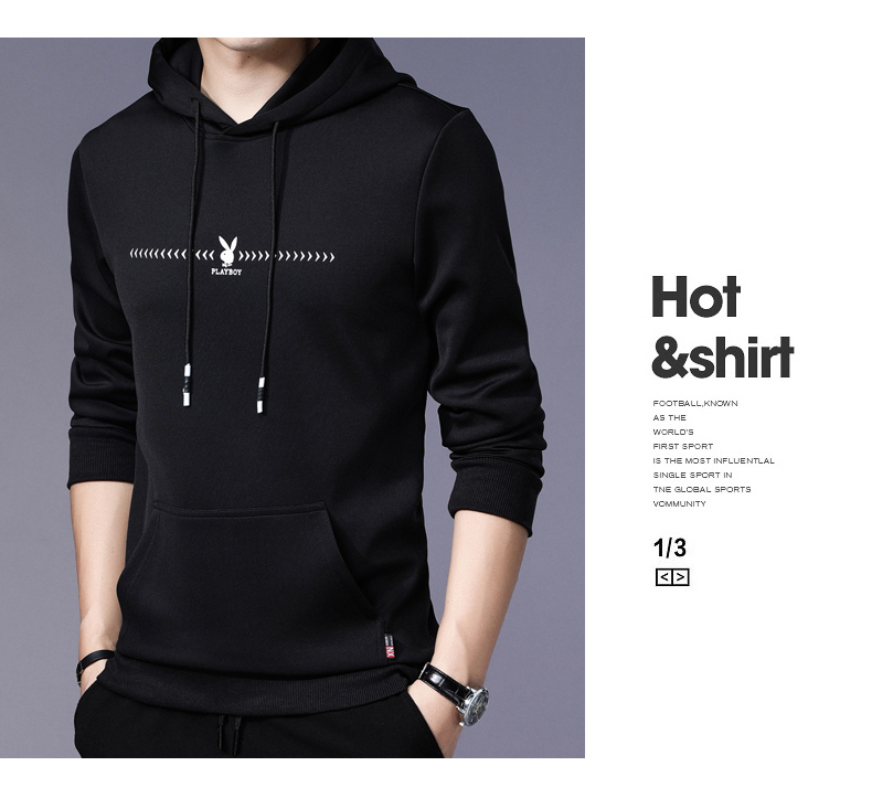 Sweatshirt homme PLAYBOY     - Ref 3127534 Image 15