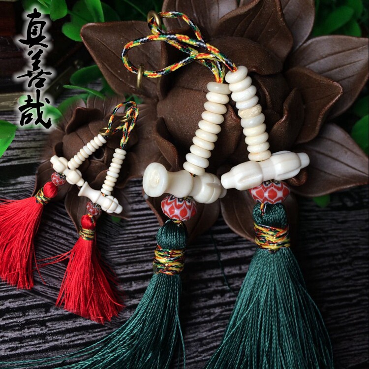 Yak bone style hand weaving stream soda script plays accessories side - hanging DIY accessories