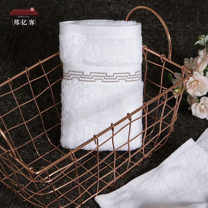 Hotel cotton towel household adult face soft cotton absorption and face increased face towel