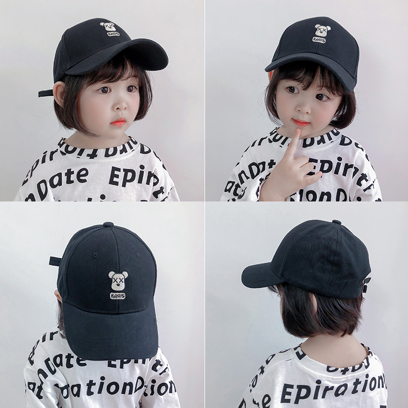 Children's hat spring and autumn duck tongue hat girls boy baby kids baseball hat tide summer casual sunscreen hat