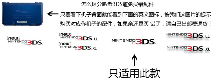 Vỏ pha lê 3DS cũ Vỏ 3D pha lê 3DS Vỏ bảo vệ 3DS Vỏ cứng trong suốt Chống rơi chống áp lực - DS / 3DS kết hợp playstation miếng dán trang trí cho máy chơi game