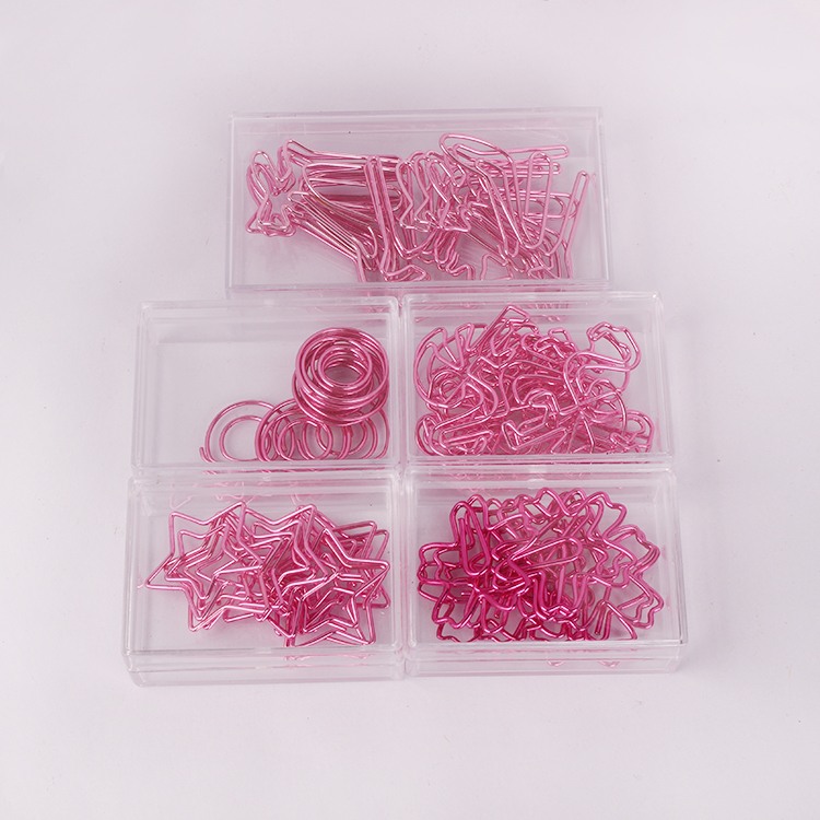 Pink series back tattooer cartoon Back to line Animals back Type needle back tattoooned needle Tattoooned office clip Loving Office Clip pin Large number