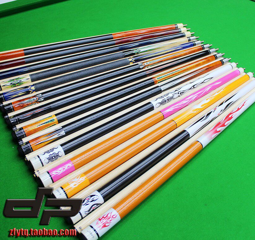 (Top quality billiards)Billiard club Black 8 clubs 16 color billiard club American big head nine clubs Big head 00