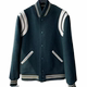 Goke re-dyeing process 100% Merino wool wool baseball uniform for men fashionable sheepskin jacket