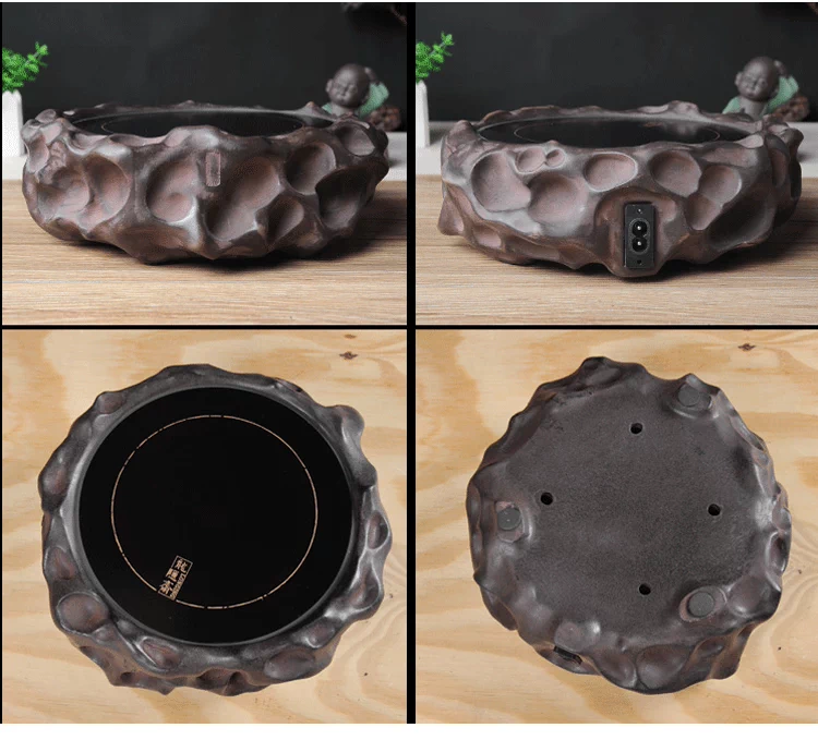 Long Yin Zhai cũ bùn đá điện bếp gốm lò câm nhà Đức câm nhập khẩu nồi sắt nồi bạc nồi chè đặc biệt - Bếp điện bếp hồng ngoại loại nào tốt