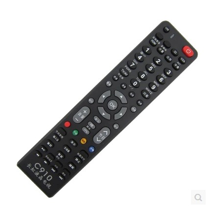 C910 Changhong LCD TV versatile remote control Changhong LCD TV universal free of direct use
