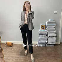 Ultra-dominant slim version can wear a lifetime high price-performance grid Little West Furnishing Body Tattoo Slim Fit Jacket Jacket