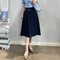 The invinciless display of the temperamental minimalist and the design of the summer a word dress import pituitary comfort half a body skirt