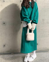 Japanese SLY sports suit womens spring clothes little sub casual fashion Lianhood half body dress Two sets