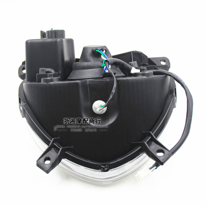 Xindazhou công chúa lắp ráp đèn pha SDH125T-26 đèn pha trước đèn pha thủy tinh nguyên bản - Đèn xe máy đèn led trắng xe máy