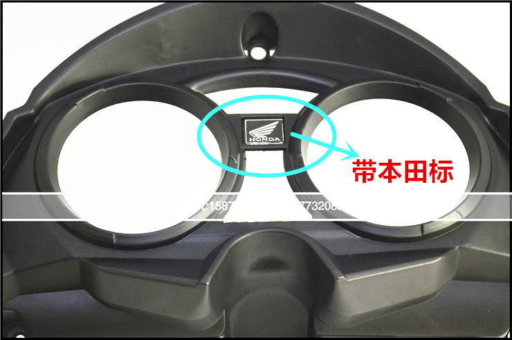Năm xe máy cánh mới này WH125-11A trường hợp dụng cụ bao gồm dụng cụ bao gồm vỏ phía sau vỏ vuông vuông dụng cụ - Power Meter đồng hồ xe moto