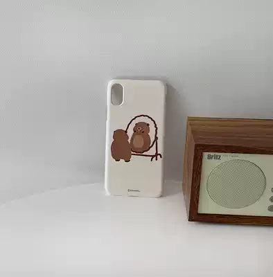 Fromdal Korean chubby love to look in the mirror bear mobile phone Protective case