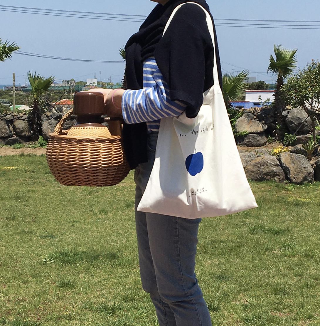 ppp-studio Korea apple Apple Hobo Bag