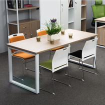 Beijing Office Furniture Conference Table And Chairs Fashion Brief About Small Meeting Table Modern Negotiation Guests Table Special Price